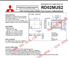 RD02MUS2-MITSUBISHI